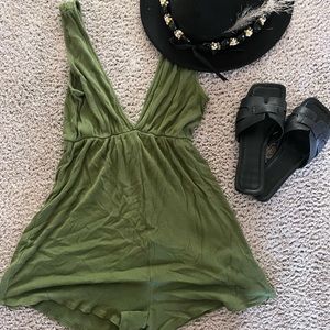 Urban Outfitters green romper